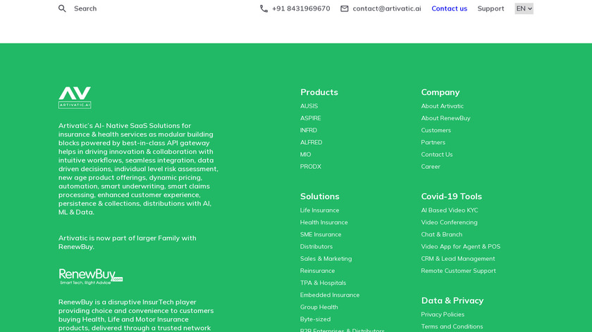 AUSIS Landing Page