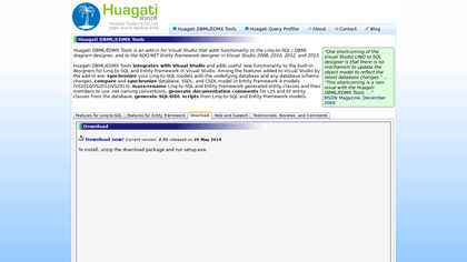 Huagati DBML/EDMX Tools image