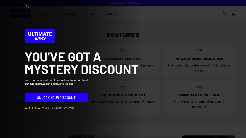 UE FITS Landing Page