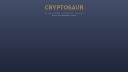 Cryptosaur image