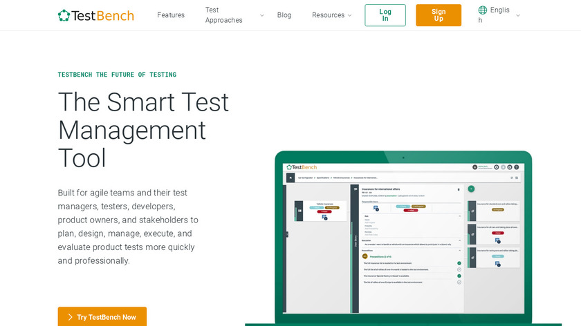 TestBench CS Landing Page