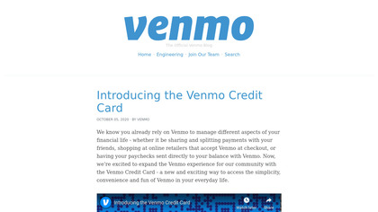blog.venmo.com Venmo Credit Card image