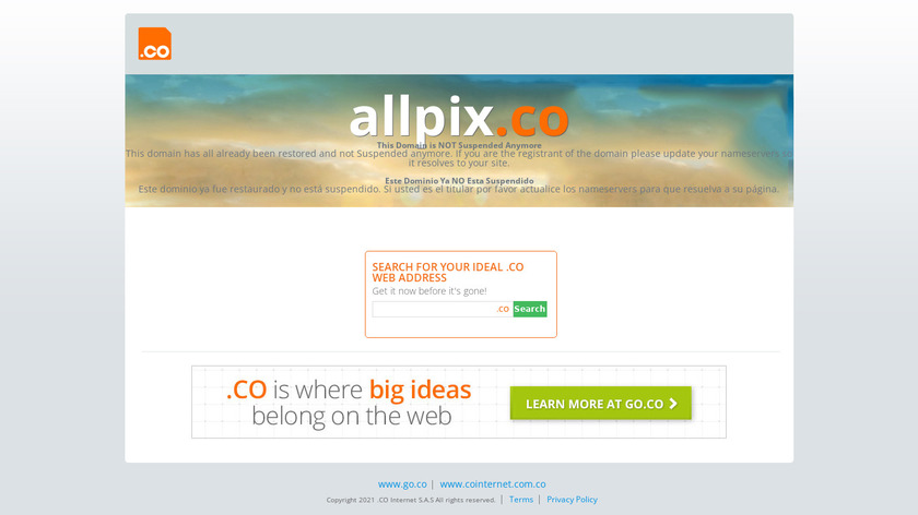 Allpix Landing Page