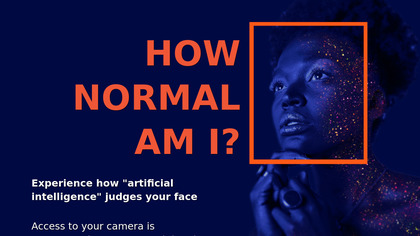 How Normal am I? image