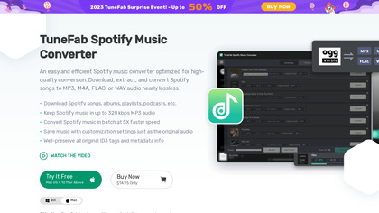 TuneFab Spotify Music Converter image