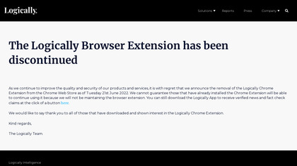 Logically Browser Extension image