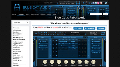 Blue Cat's PatchWork image