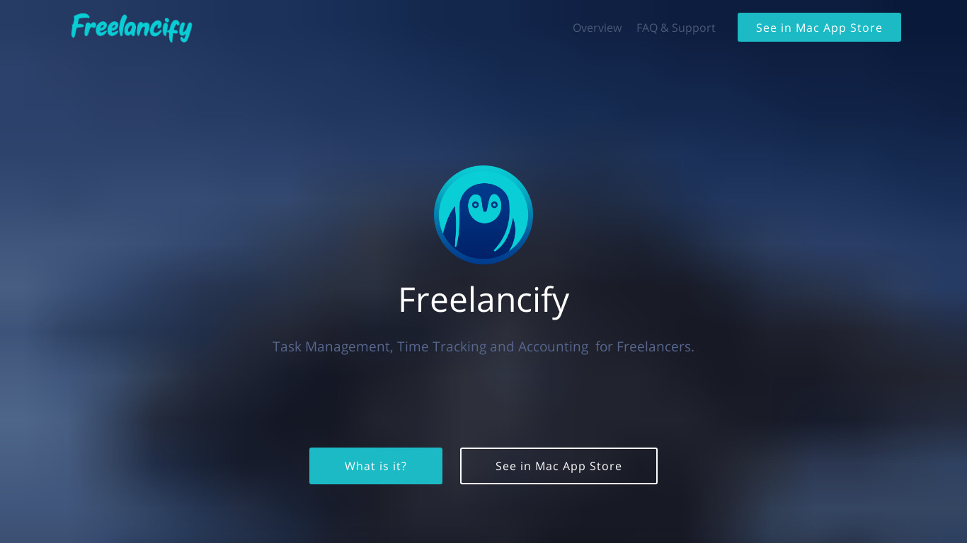 Freelancify Landing page