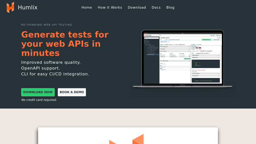 Humlix Landing Page