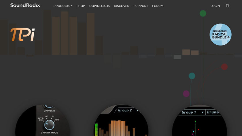 SoundRadix Pi Landing Page