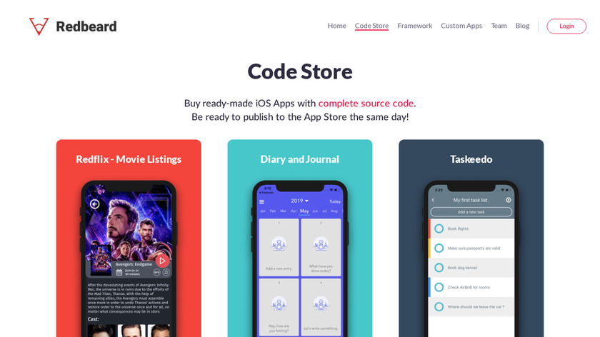 redbeard.io Redbeard Marketplace Landing Page