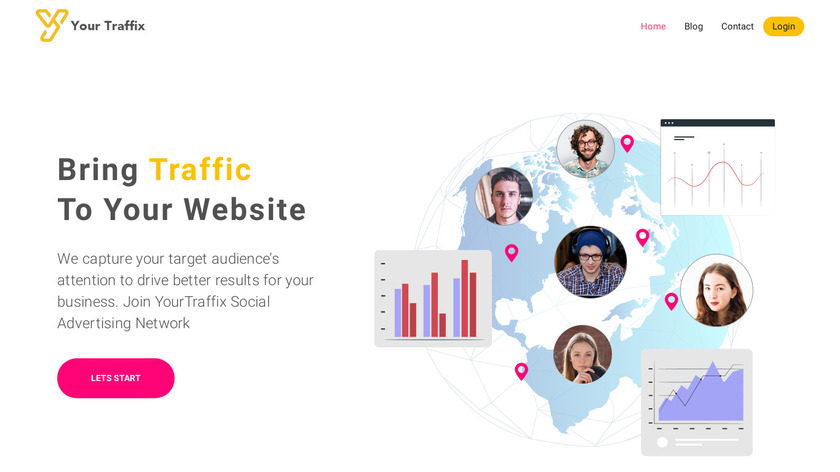 YourTraffix Landing Page