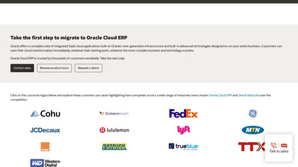 Oracle Cloud ERP image