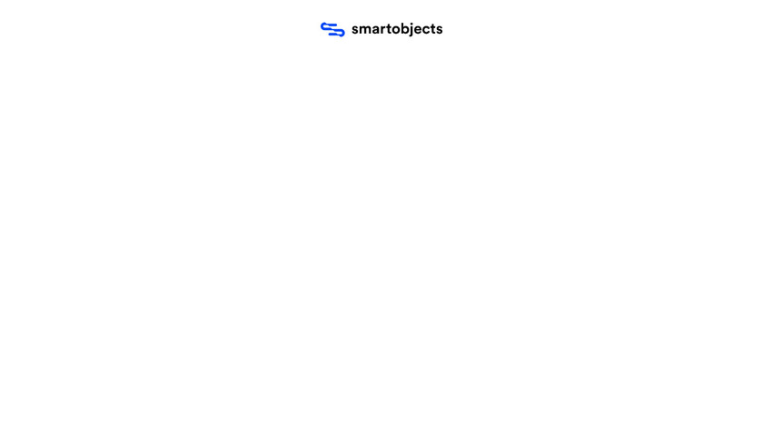 Smart Objects Landing Page
