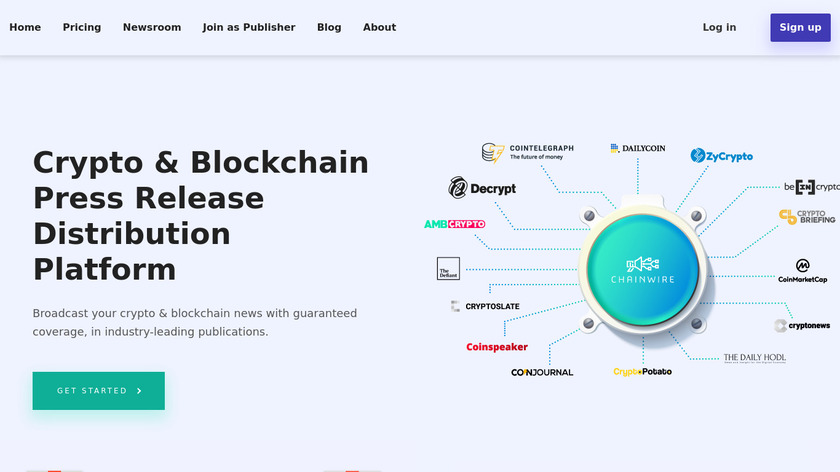 Chainwire Landing Page