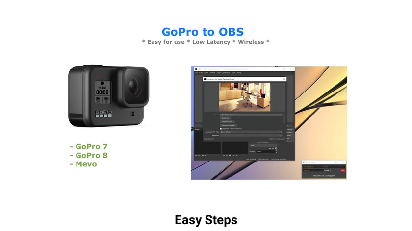 GoPro to OBS Landing Page