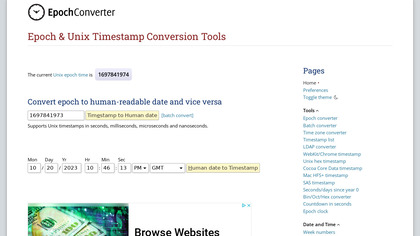 Epoch Converter image