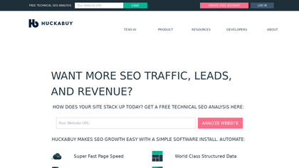 Huckabuy SEO Software Platform image