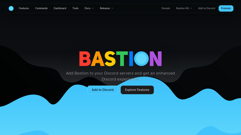 Bastion: Discord Bot Landing Page