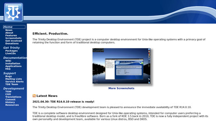 Trinity Desktop Environment (TDE) image