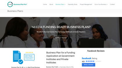businessplanpro.co.za Business Plan Pro image