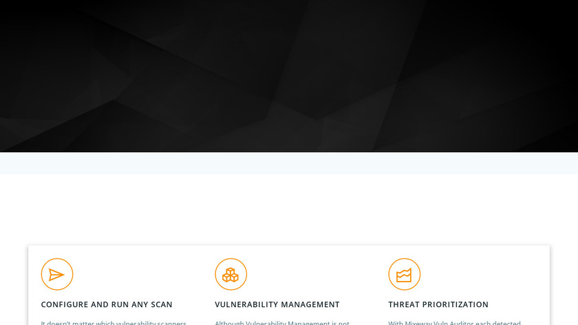 Mixeway Landing Page