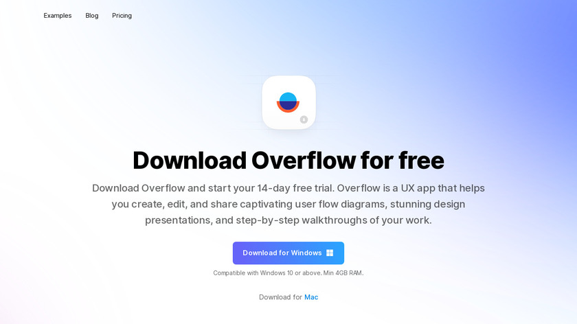 Overflow for Windows Landing Page