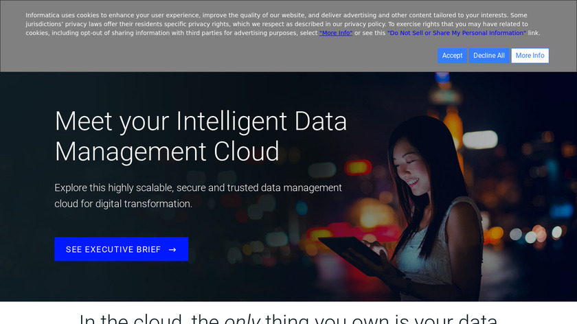 Informatica Intelligent Data Platform Landing Page