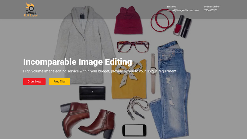 Image Edit Expert Landing Page