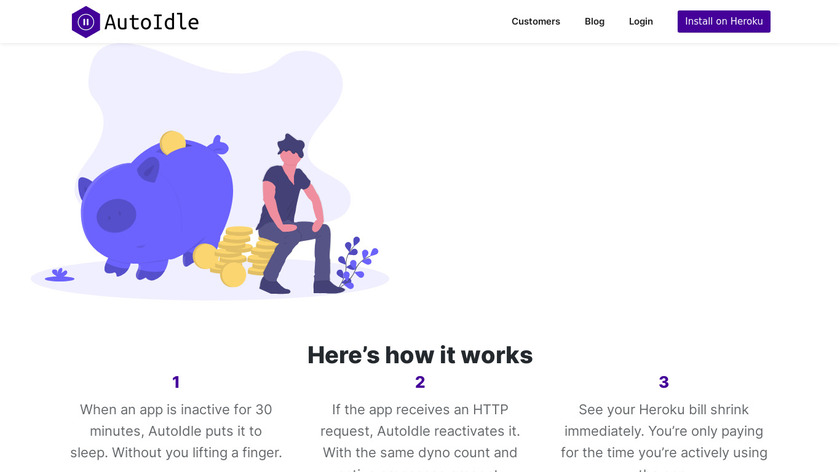 AutoIdle Landing Page