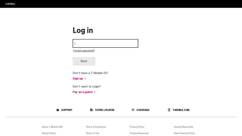 MYMobile Landing Page