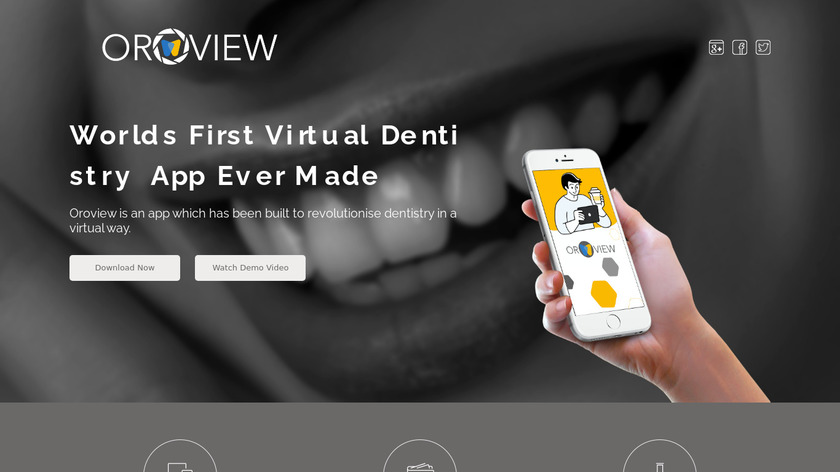 Oroview Landing Page