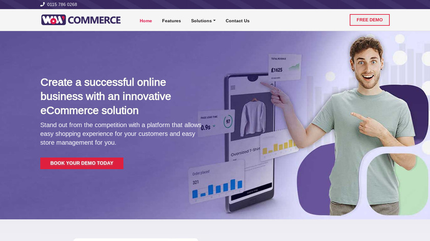 WowCommerce.co.uk Landing Page