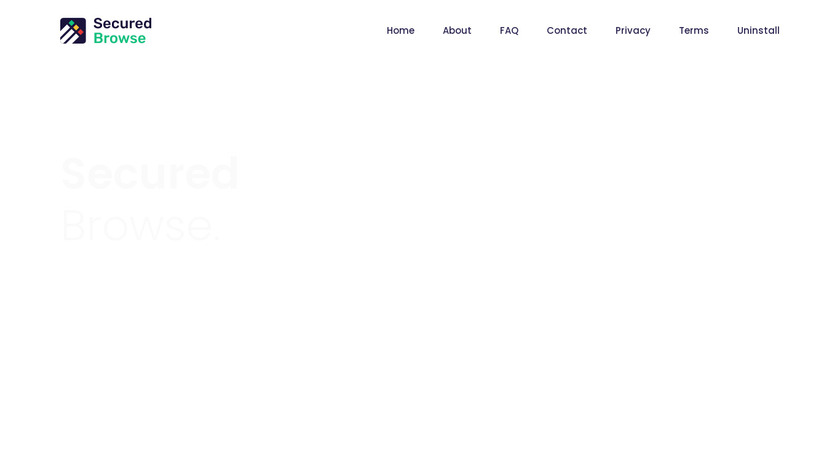 Secured Browse Landing Page
