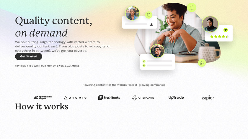 ContentFly Landing Page