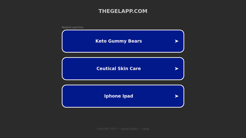 Gel Landing Page