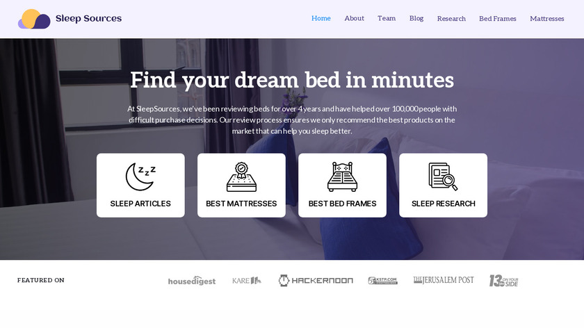 Bed Time Calculator Landing Page