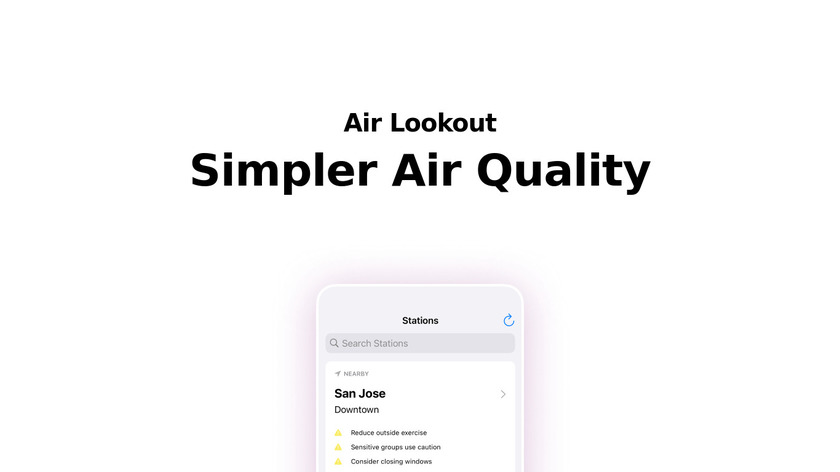 Air Lookout Landing Page