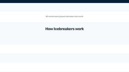 Icebreakers by Kaapi image