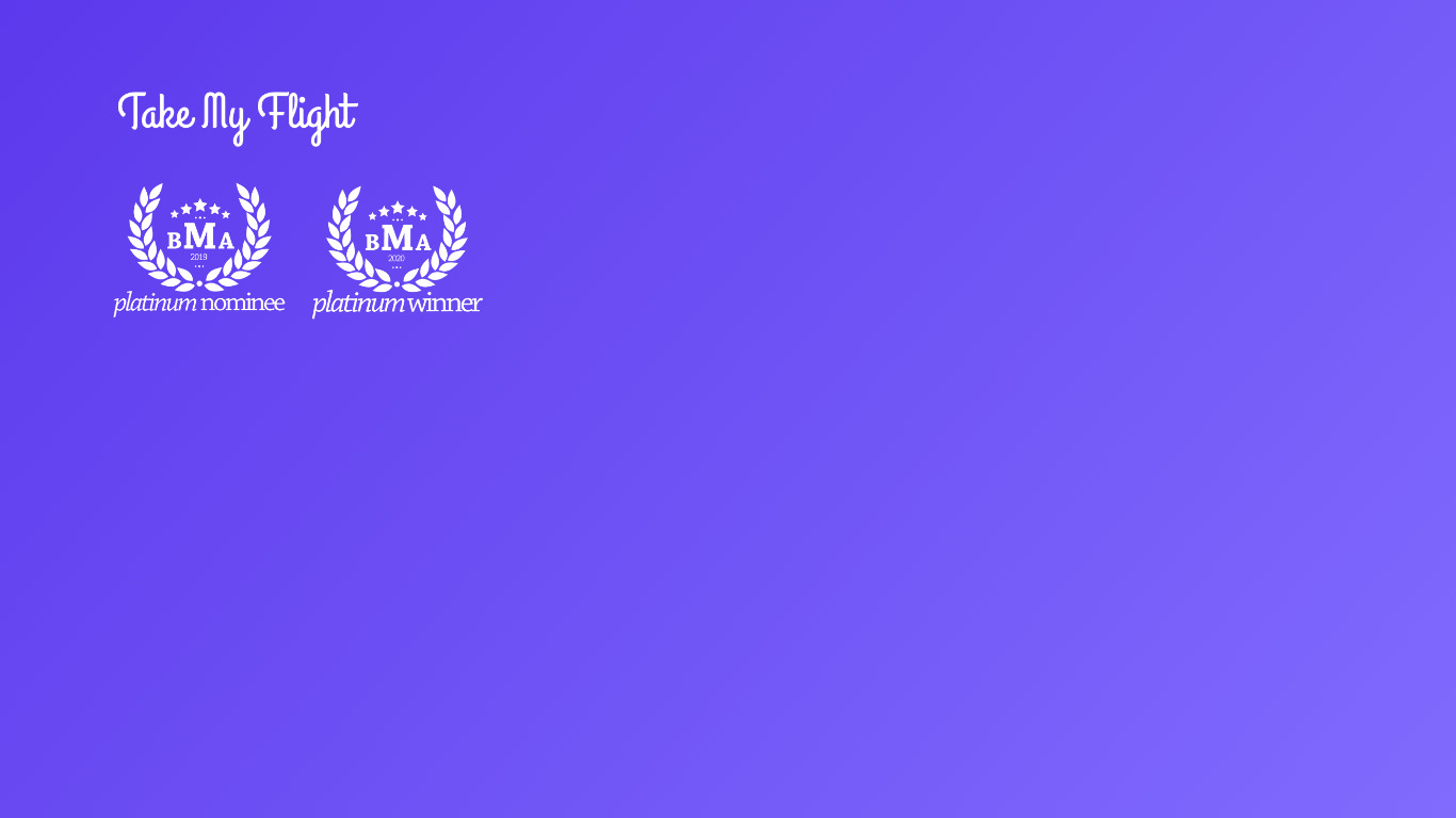 Take My Flight Landing page