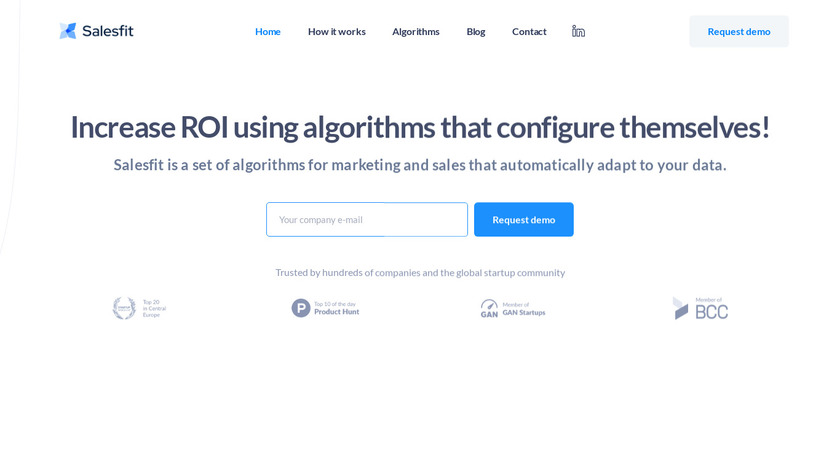 Salesfit Landing Page