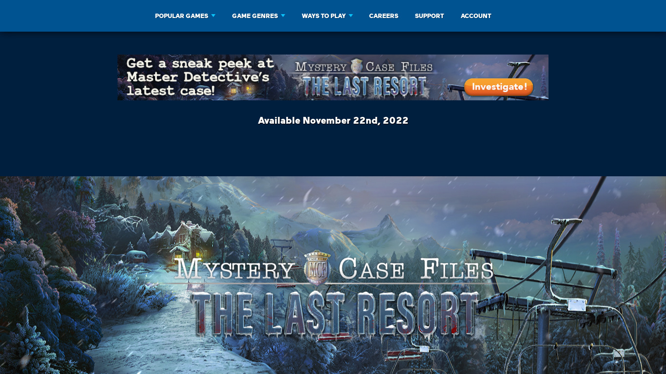 shop.bigfishgames.com Mystery Case Files Landing page