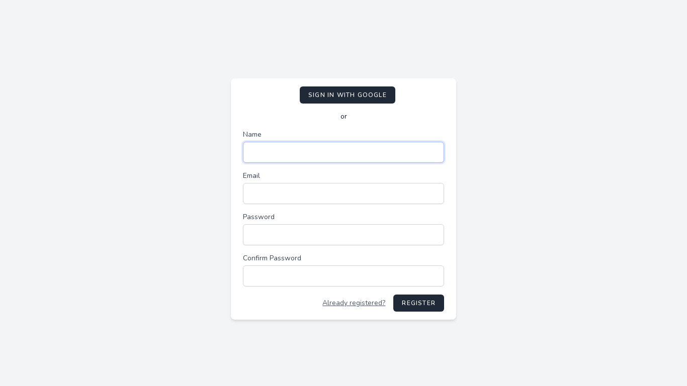 Today To-Do Landing page