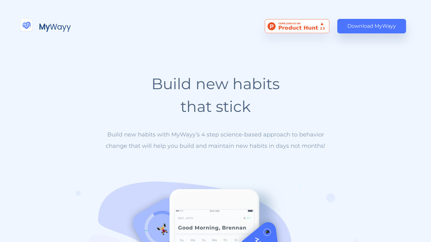 MyWayy Landing Page