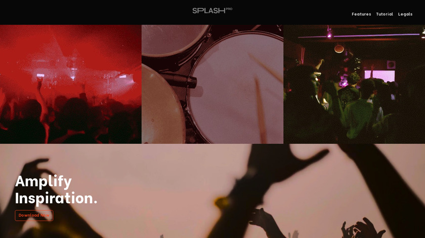 Splash Pro Landing Page