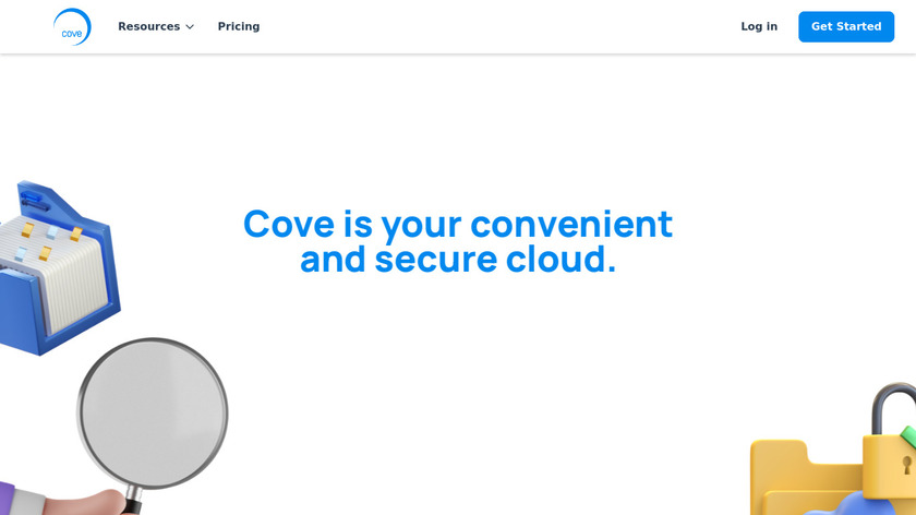 Cove Identity App Landing Page