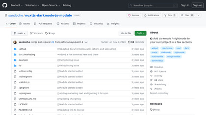 Darkmode Widget for Nuxt.js image
