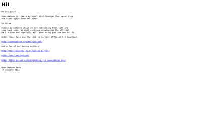 Open Watcom image