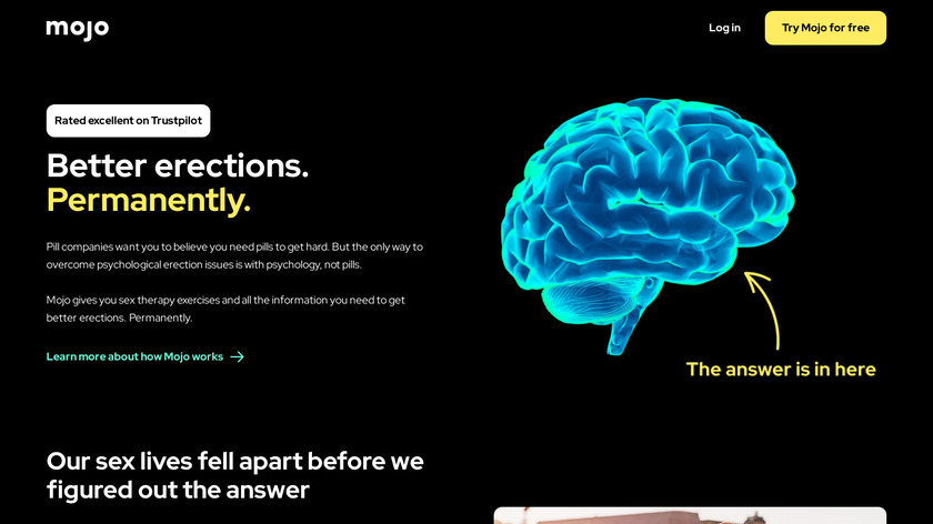 Mojo Men Landing Page
