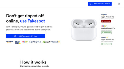 Fakespot Guard screenshot